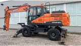 2020 Doosan DX210W-5 wheel excavator side view