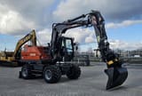 2017 Atlas 160W wheel excavator, side view