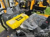 2025 JPC HT-12 mini excavator operator station view