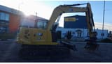 2021 Caterpillar 310-07 crawler excavator, side view