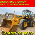 2022 SDLG LG956F wheel loader, front three-quarter view