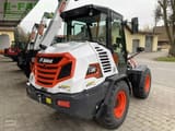 Bobcat L85E V wheel loader, front three-quarter view