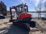 2009 Kubota KX161-3 excavator, rear three-quarter view