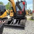 2020 Sany SY75 mini excavator front view