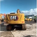 2020 Caterpillar 320 crawler excavator, rear view
