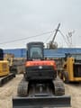 2022 Kubota U55-4 mini excavator, rear view