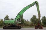 2015 Sennebogen 860R material handler, side view