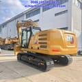 2023 Caterpillar 320GC crawler excavator, rear three-quarter view