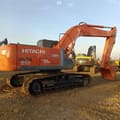 2023 Hitachi Zaxis 210 crawler excavator, side view