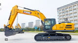 2026 XCMG XE370 Crawler Excavator showing the operator's cab and XE370GK model marking on the engine cover.