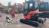 2022 Kubota U35 Mini Excavator, front three-quarter view