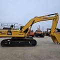2023 Komatsu PC350-7 crawler excavator, side view