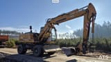 2007 Liebherr A900C wheel excavator, side profile view