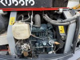 2019 Kubota U55 mini excavator engine compartment view