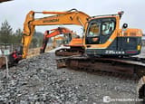 2012 Hyundai R235LCR-9 crawler excavator, side view