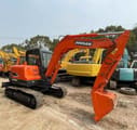 2020 Doosan DX60 crawler excavator, side view