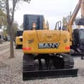 2024 Sany SY75C mini excavator rear view