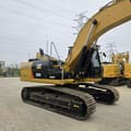 2022 Caterpillar 326D2 crawler excavator, side view