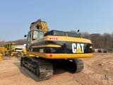 2018 Caterpillar 330BL crawler excavator, rear three-quarter view