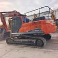 2024 Doosan DX300LC-9C crawler excavator, rear three-quarter view