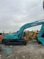 2020 Kobelco SK200 crawler excavator, side view