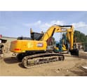 2020 Sany SY215C crawler excavator, rear three-quarter view