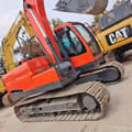 2017 Doosan DX140LC excavator, side view