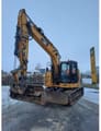 2018 Caterpillar 315F crawler excavator, front three-quarter view