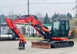 2020 Kubota KX080-4 Α2 crawler excavator, side view