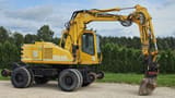 1996 Atlas 1304K wheel excavator, side view