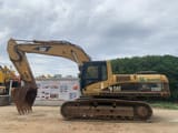 2017 Caterpillar 330C crawler excavator side view