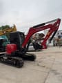 2018 Yanmar VIO40 mini excavator, side view