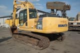 2006 Komatsu PC240LC crawler excavator, rear three-quarter view
