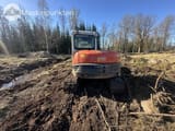 2011 Kubota KX080-3 crawler excavator, rear view