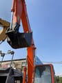 2018 Doosan DH150 crawler excavator boom and bucket view