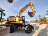 2019 Hyundai HW180 wheel excavator side view