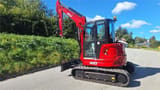 Mole M60ZT mini excavator, side view