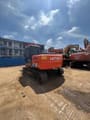2016 Hitachi ZX120 crawler excavator, rear three-quarter view