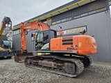2012 Hitachi Zaxis 290LC excavator, rear three-quarter view
