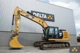 2017 Caterpillar 320F crawler excavator, side view