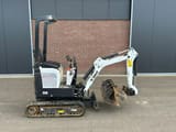 2008 Bobcat E08 mini excavator, side view