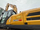 2026 XCMG XE 380 G PRO Crawler Excavator with a close-up of the operator's cab and side panel.