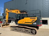 2020 Hyundai HX220L crawler excavator, side view