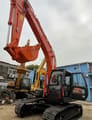 2016 Hitachi ZX200-5G crawler excavator, front three-quarter view