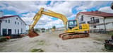 Komatsu PC210LC-10 crawler excavator, side view