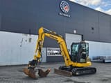 2020 Komatsu PC58MR-5E0 mini excavator, side view