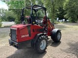 2024 Schäffer 3650 mini excavator, rear three-quarter view