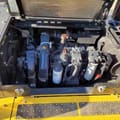 2023 Komatsu PC450 crawler excavator engine compartment view