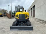 2016 Wacker Neuson 50Z3 mini excavator, rear view