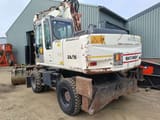 2007 Hitachi ZX180W wheel excavator rear three-quarter view